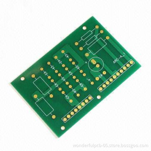 Quick-turnaround Double-sided PCB with HASL Finish, 1oz Copper and 1.6mm FR4